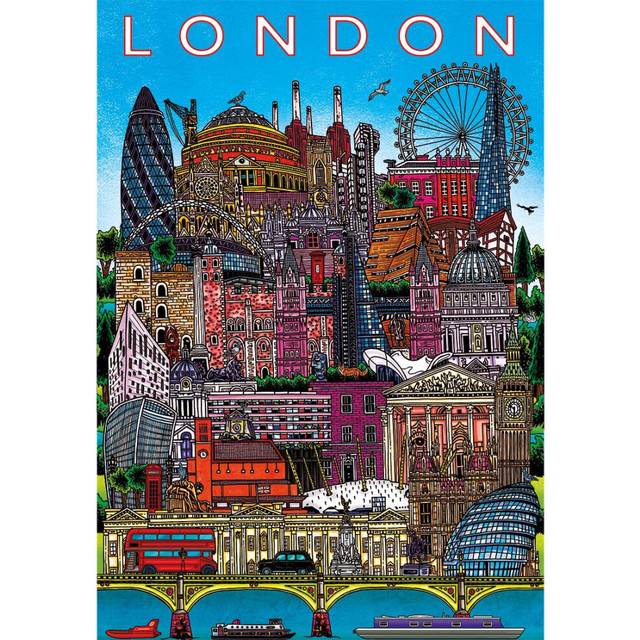 Gibsons London Cityscape Jigsaw Puzzle (500 Pieces)