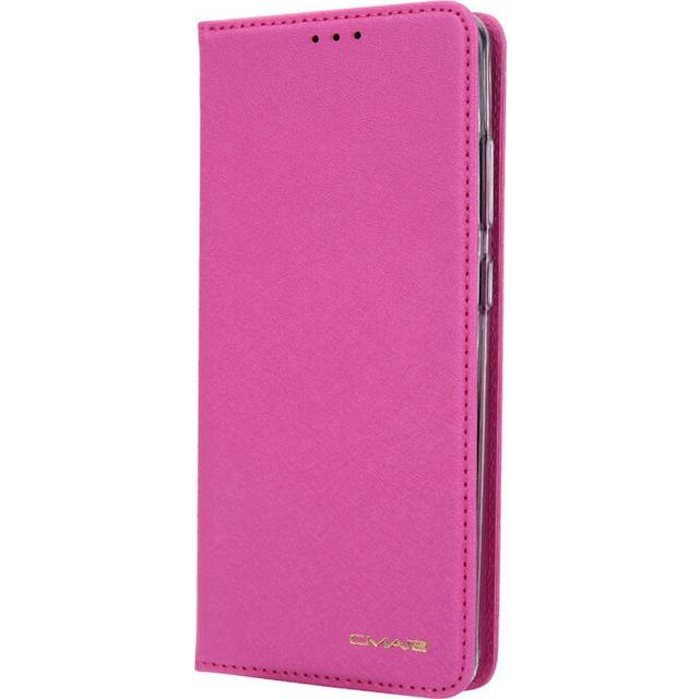 For iPhone12 Ice Crystal Silk Insert Card Wallet Phone Case - Rose Red