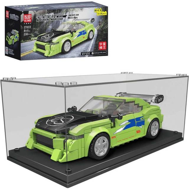 MOULD KING 27033 GS Green Model Sports Car + Display Case 338pcs