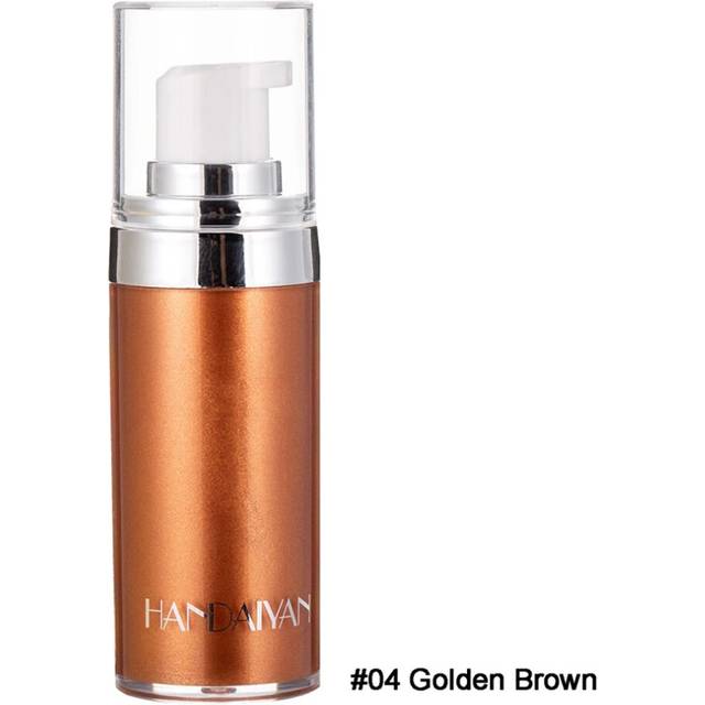 (04) Body Highlighter Brown Bronze Oil Shimmer Liquid Illuminator Face Shine Spray Highlight