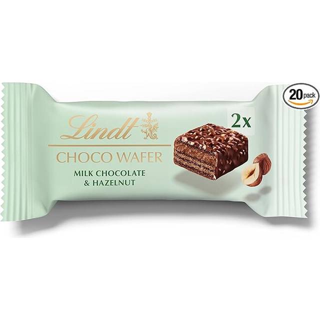 Lindt Choco Wafer Milk Chocolate & Hazelnut Treat Pack 30g (Case of 20)