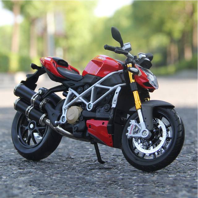 (Streetfighter no box) Maisto 1/12 Ducati 1199 Panigale Motorcycles Simulation Alloy Motorcycle