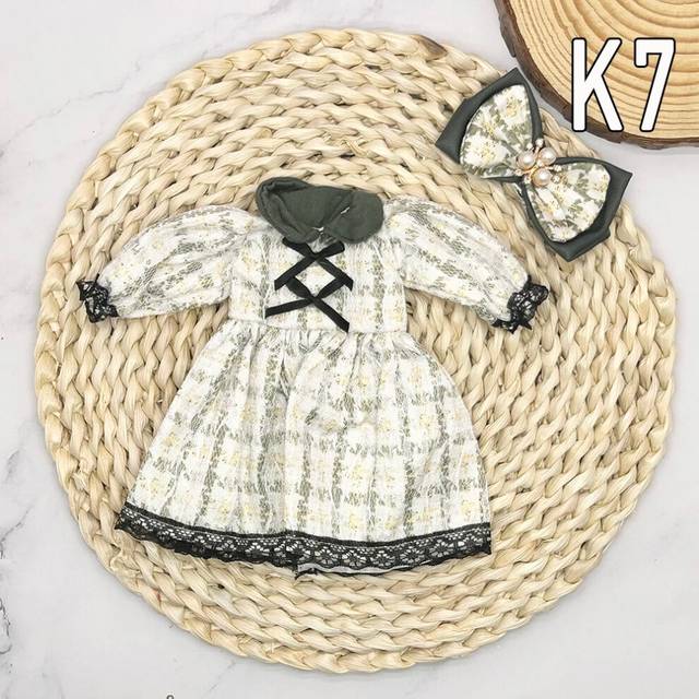 ( K-7 clothes) 30cm Bjd Dolls Princess Full Set+Free Gift