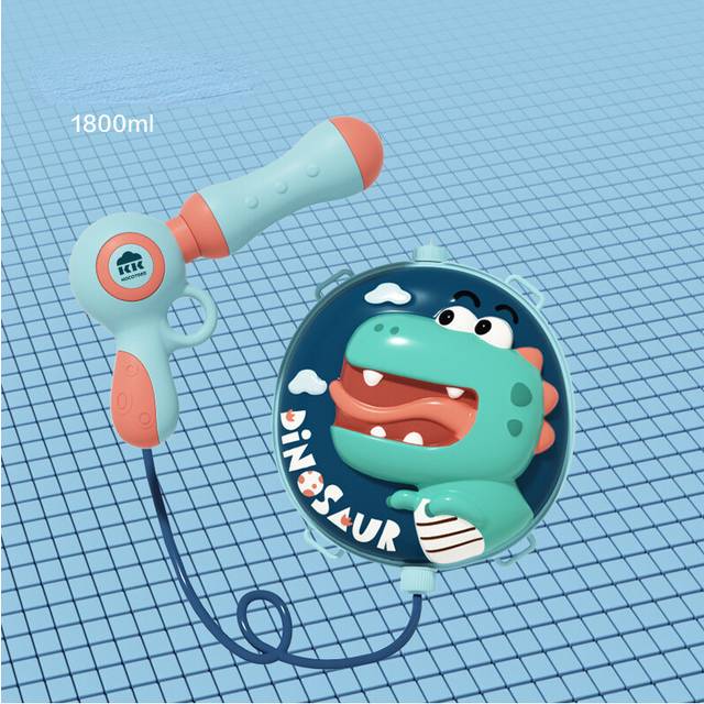 (Dinosaur) New  Water Gun Backpack Children Toy Spray Water Sprinkling Pump Large