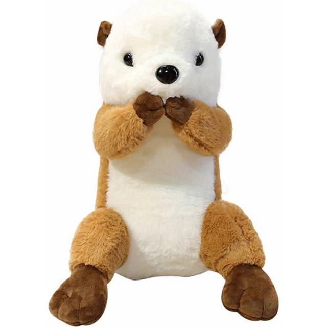 Plush simulated animal doll standing sea otter marine animal doll childrens doll