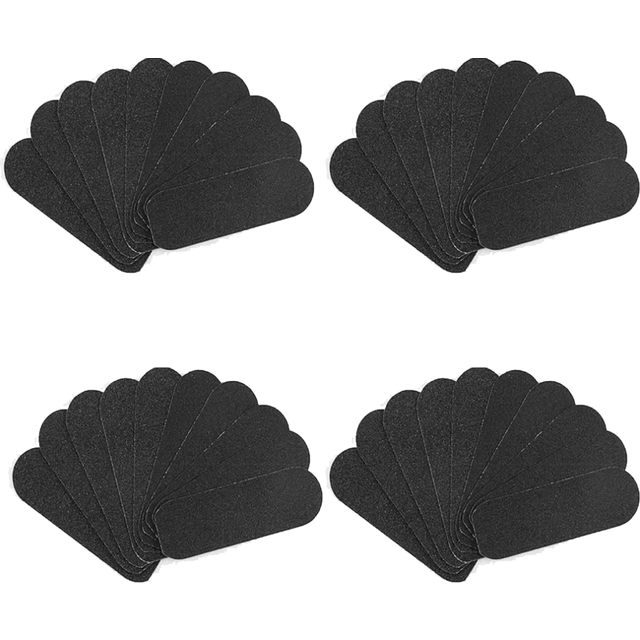 40 Pieces Stainless Steel Pedicure Foot File Refill Pads, Coarse-Fine Double Side Reusable Foot Rasp Pad