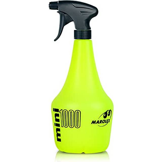 MAROLEX Mini 1000 Hand Sprayer with Trigger - Adjustable Jet - For Gardening Kitchen Or Cleaning - Capacity 1 L