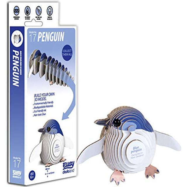 EUGY D5005 Penguin 3D Craft Kit,45 x 85 x 90 millimetres