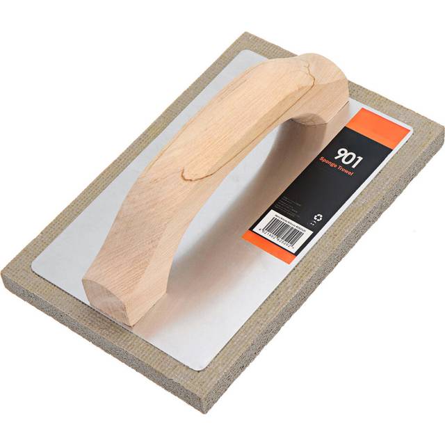 Fine Foam Float Plastering Sponge Float Plasterers Foam Trowel with Handle