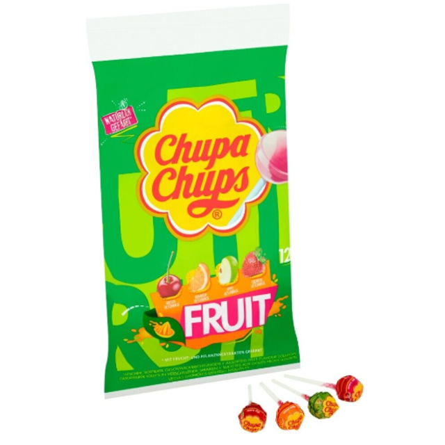 Chupa Chups Fruit Lollipops 1.4kg