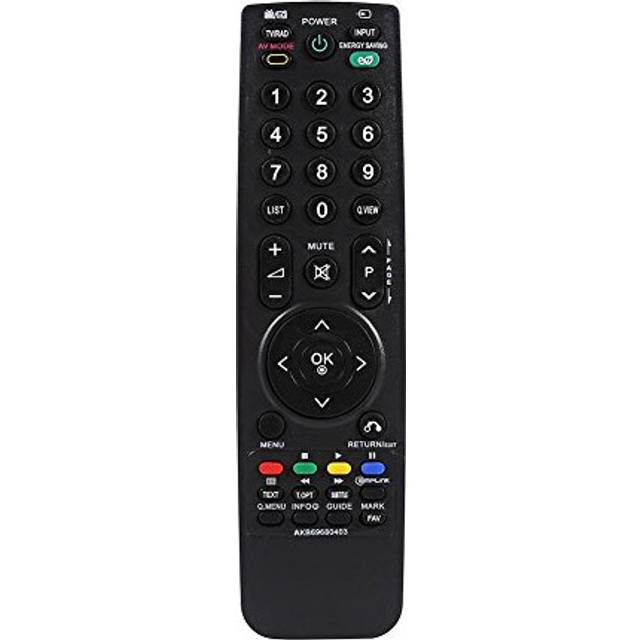 Universal Remote Control Controller AKB69680403 Replacement for LCD/LED/Smart TVs/Stable Performance/ABS Material/Black