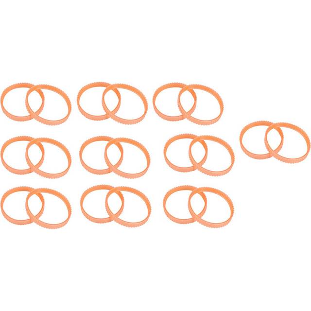 20 Pcs 9.6mm Width Electric Planer Drive Driving Belt for 1900B