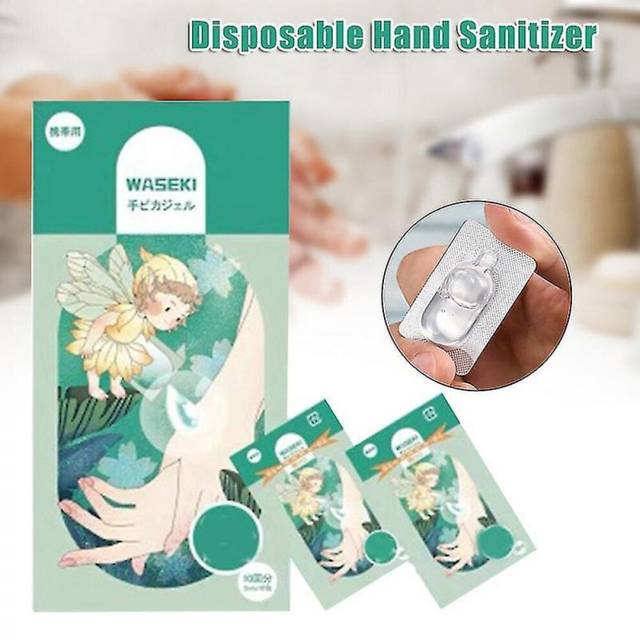 10pcs Hand Sanitizer Tablets Portable Mini Antibacterial Disinfecting Handwashing