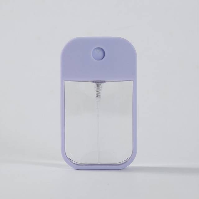 (Purple) 45ml Fragrance Hand Sanitizer Alcohol Bottle With Spray Fragrance Container