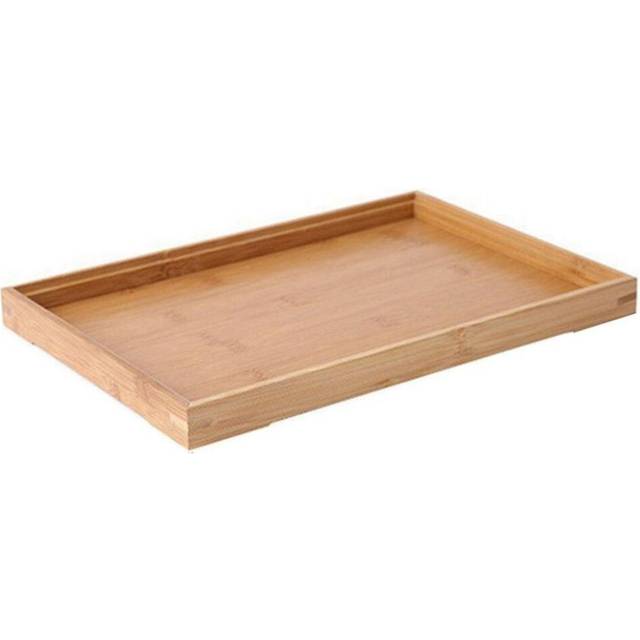 Bamboo Serving Tray Tea Tray For Coffee Table / Drinks / Home DÃ©cor
