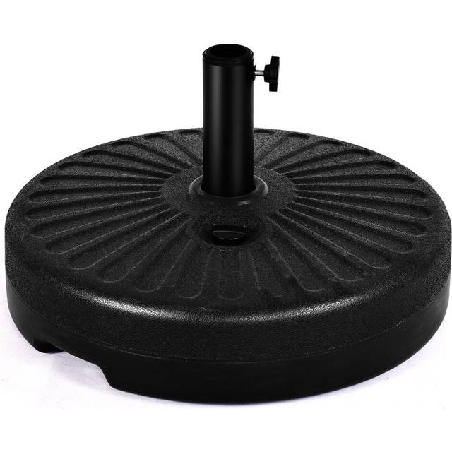 Patio Parasol Umbrella Base Stand Water Fillable Parasol Base W/Handle