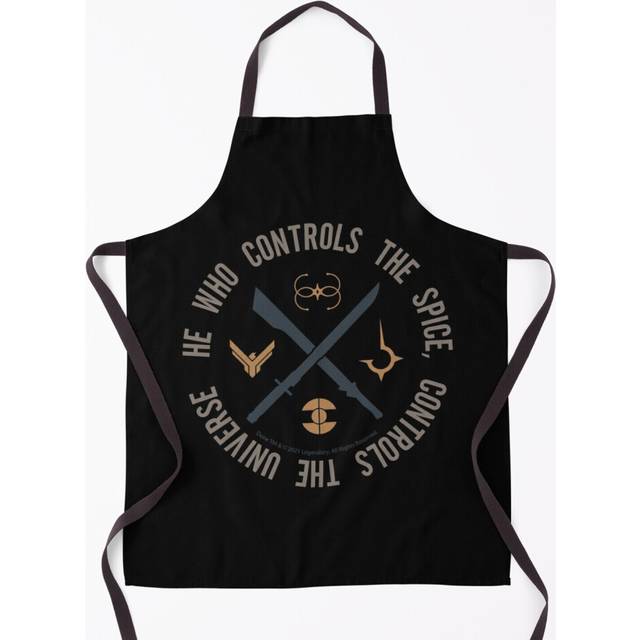 Who controls the spice Grill Aprons for Kitchen BBQ Chef