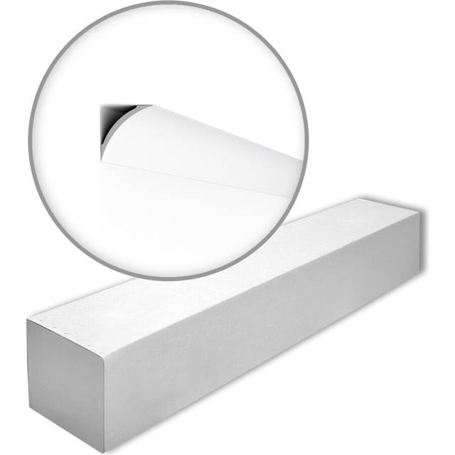 NMC NE3 PURE-box-10 NOMASTYL Cornice moulding 1 Box 10 pieces | 20 m