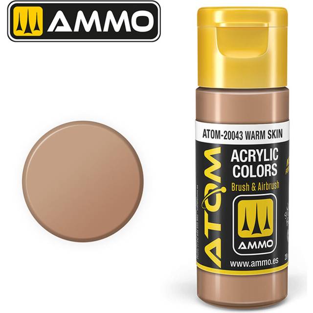 ATOM COLOR Warm Skin 20ml Model Paint Ammo by Mig 20043