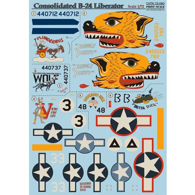Print Scale 72-060 B-24 Liberator Part 1