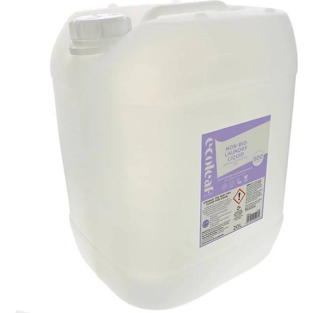 Ecoleaf Non-Bio Laundry Liquid - Jasmine & White Musk 20L