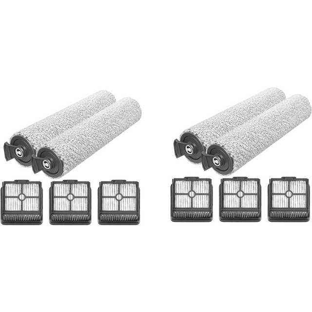 2X Roller Brush and Hepa Filter Replacement for H11 / Max Wet Dry Vacuum Cleaner Spare Parts