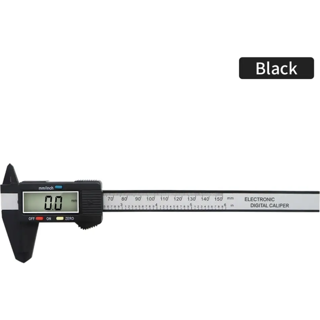 ( Black) Digital Vernier Caliper 0-150mm Ruler+Free Gift