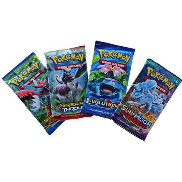 Pokemon TCG: 4 Booster Packs â 40 Cards Total| Value Pack Includes 4 Blister Packs of Random Cards | 100% Authentic Pokemon Expansion Packs
