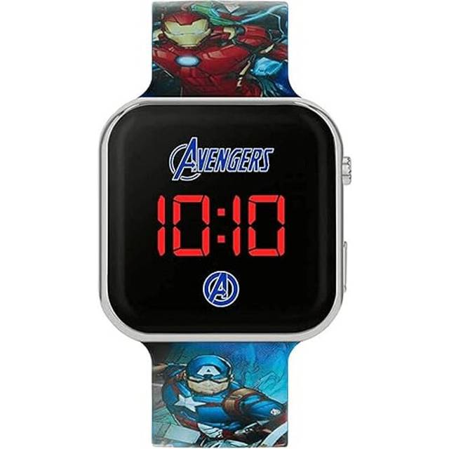 Boy&#39;s Digital Quartz Watch with Silicone Strap AVG4706ARG