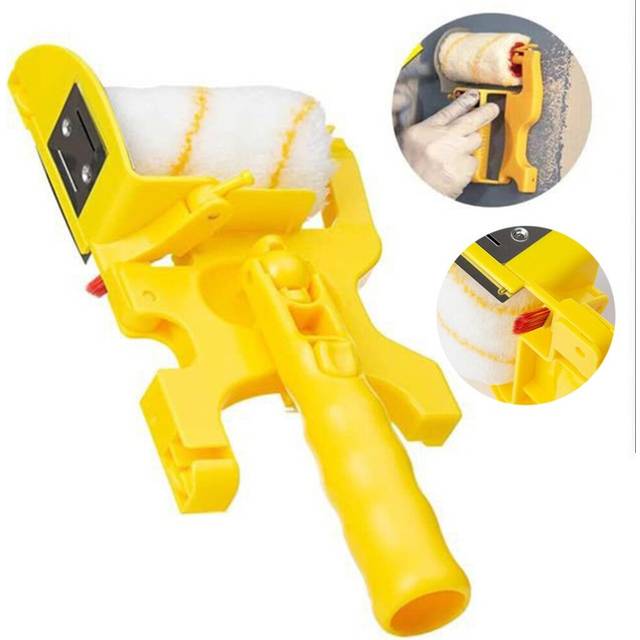 Clean-Cut Paint Edger Roller Brush Safe Tool Portable For Home Wall Ceilings New 2020