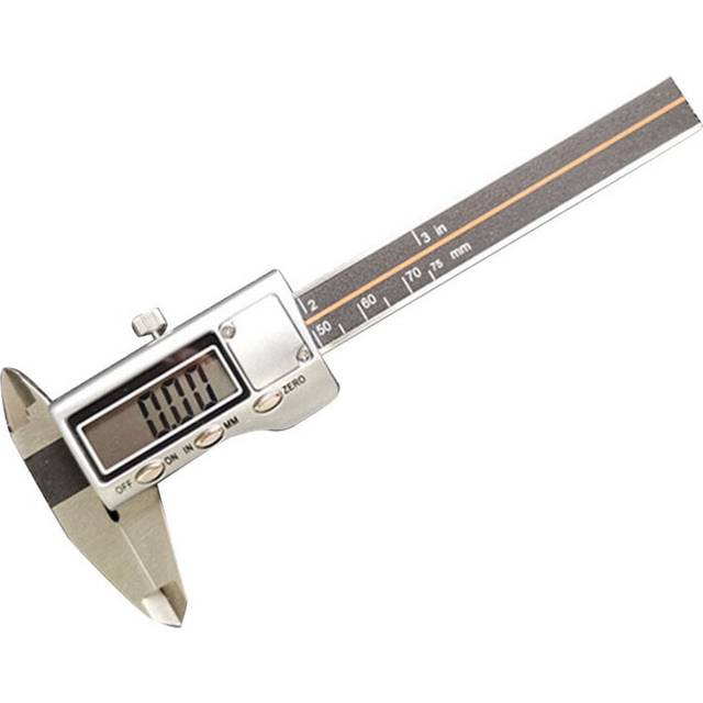 LLhappy-Portable Mini Digital Vernier Caliper Stainless Thickness Measurement Tools 0-75mm