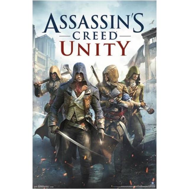 Posterazzi  Assassins Creed Unity - Key Art Poster Print - 22 x 34 in.
