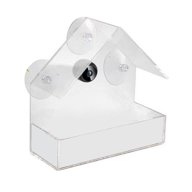 Bird Feeder with Camera ,with HD Night-Version Watching for Outdoor & Capture Photos C