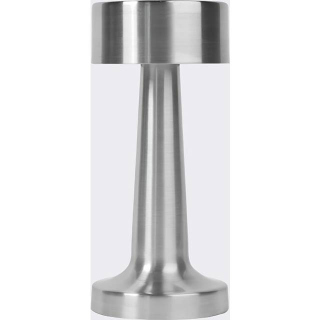 (Silvery) Retro Table Lamp Metal Touch Bar Coffee Table Restaurant Vintage Decoration Night Light