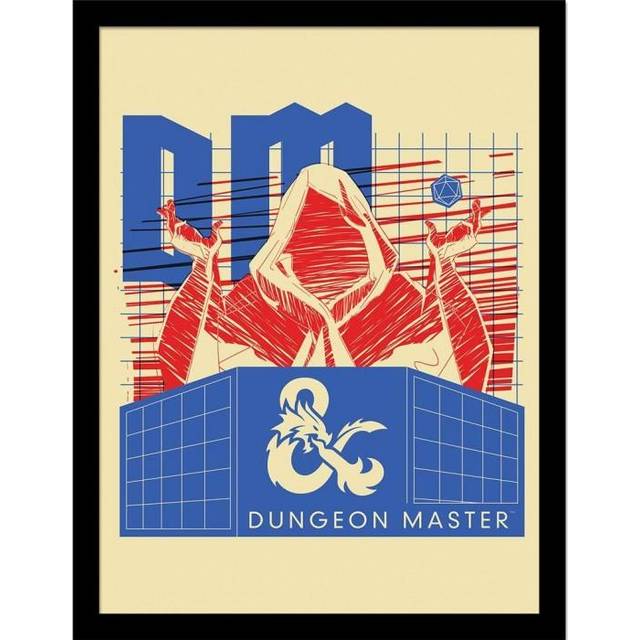 Dungeons & Dragons Dungeon Master Framed Poster