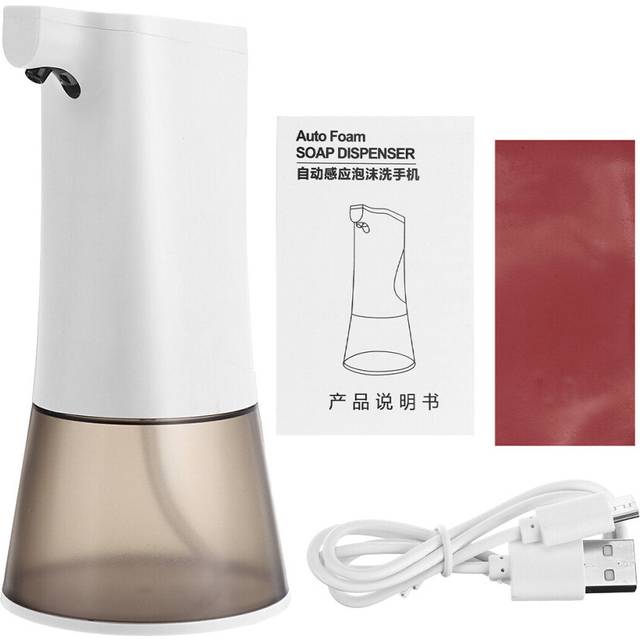 350ml Infrared Sensor Automatic Soap Dispenser Touchless Stand Foam Hand Washer