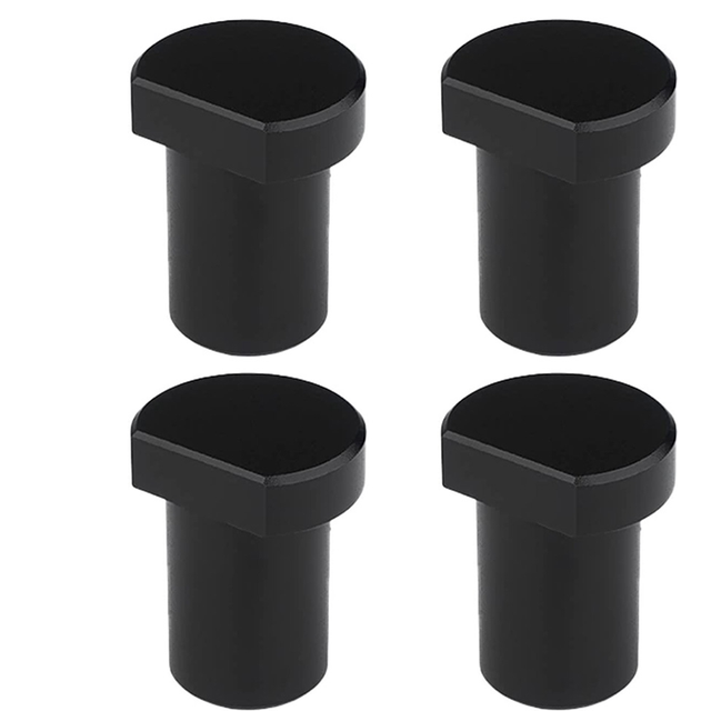 4Pack Bench Woodworking, Aluminum Alloy Workbench Peg Brake Stop Positioning Planing Plug for Bench Dog Hole (19mm)