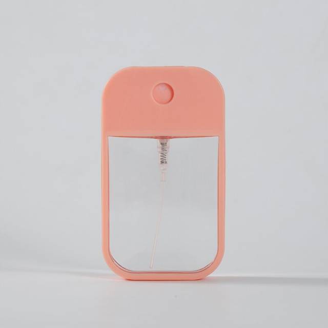 (Pink) 45ml Fragrance Hand Sanitizer Alcohol Bottle With Spray Fragrance Container