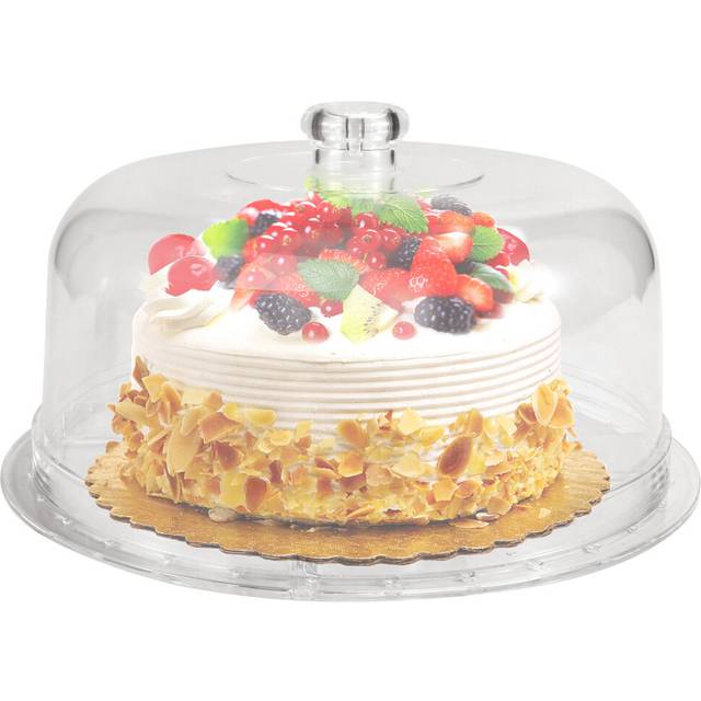Cake Stand with Dome Lid Stand,