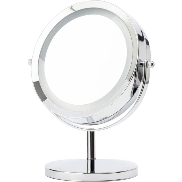 Litecraft Battery Operated Mirror Table Light With 3x Magnification