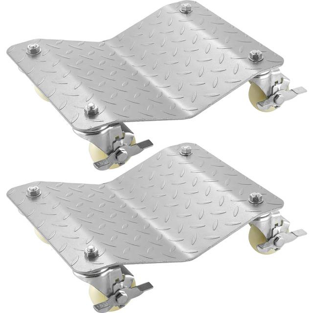 Mophorn Vehicle Positioning Wheel Dollies, 680Kg Per Dolly, 2Pcs Tire Car Dollies, Car Skate Dolly, Van Positioning Garage Jack