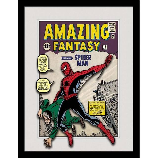 Spider-Man Breakout Comic Framed Poster