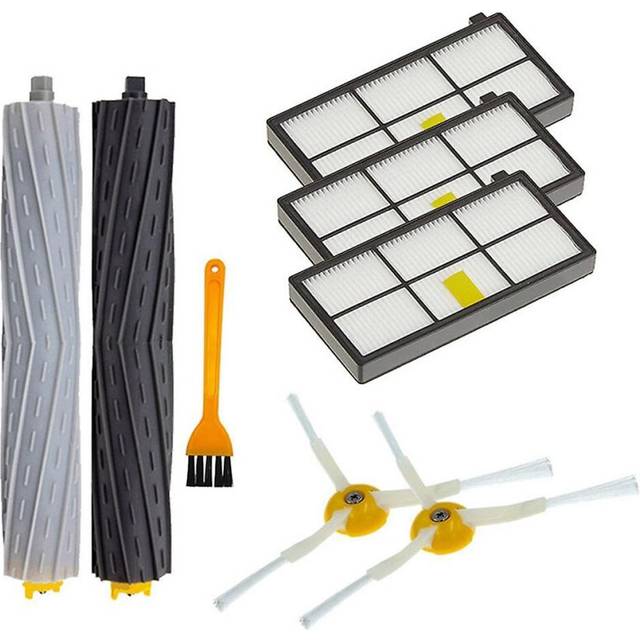 For 960 900 891 800 Series Accessories Vacuum Cleaner Replenishment Kit Rubber Side Brush HEPA Filt
