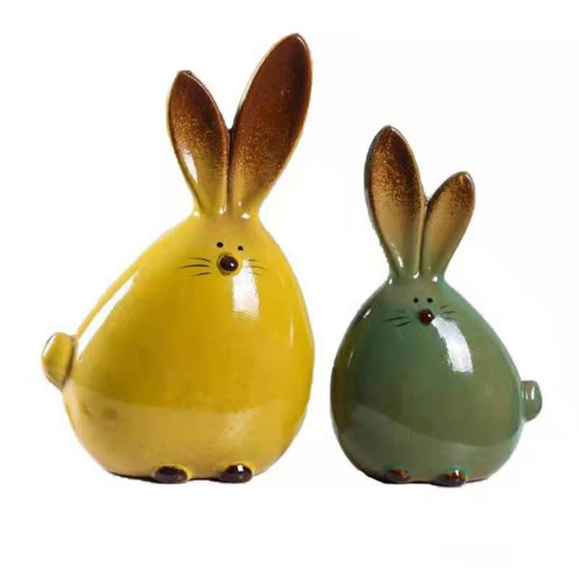 Ceramic Figurine Home Decor Furnishing Modern Art
