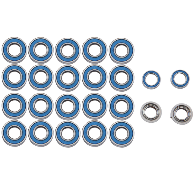 24Pcs Sealed Bearing Kit for MF-01X MF01X RC Car Upgrade Parts