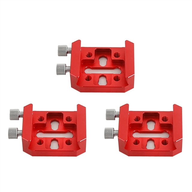 3X Guide Mirror Dovetail Plate Red Short Board for Slot Telescope Accessories Mount (C)