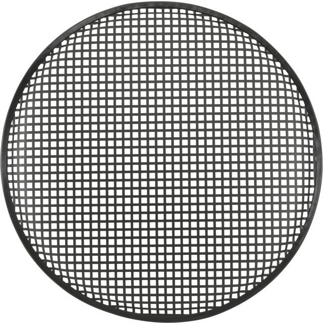 "QTX Black Metal Speaker Grille Cover Circle Mesh, 46 cm (18"")"