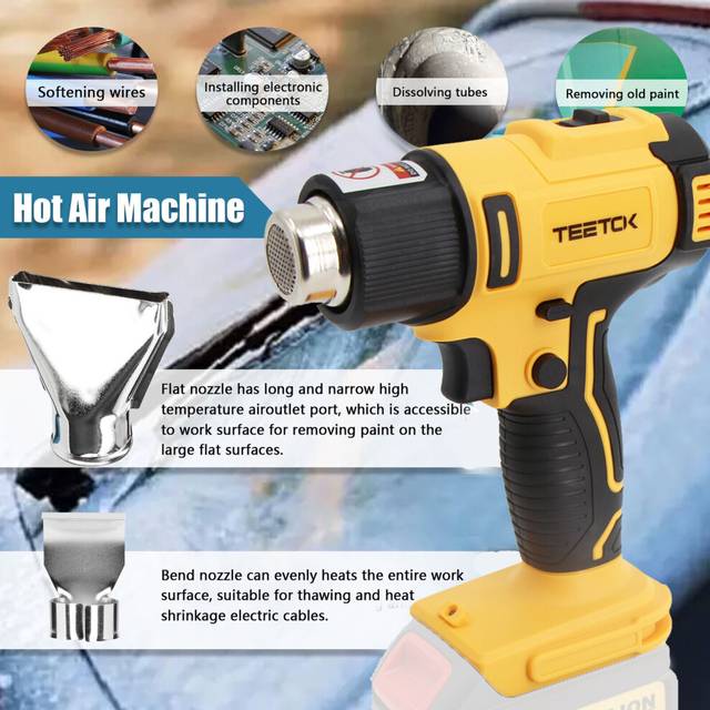 1200W cordless DCE530N heat gun hot air gun for DeWALT-No battery