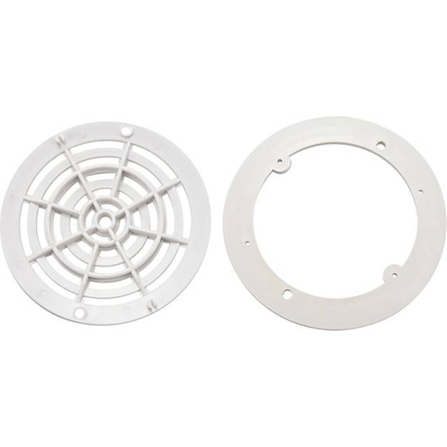 8 Inch Pool Drain Cover with Screws for Inground Swimming Pools Attachments Pool Drain Covers Pool Equipment Parts