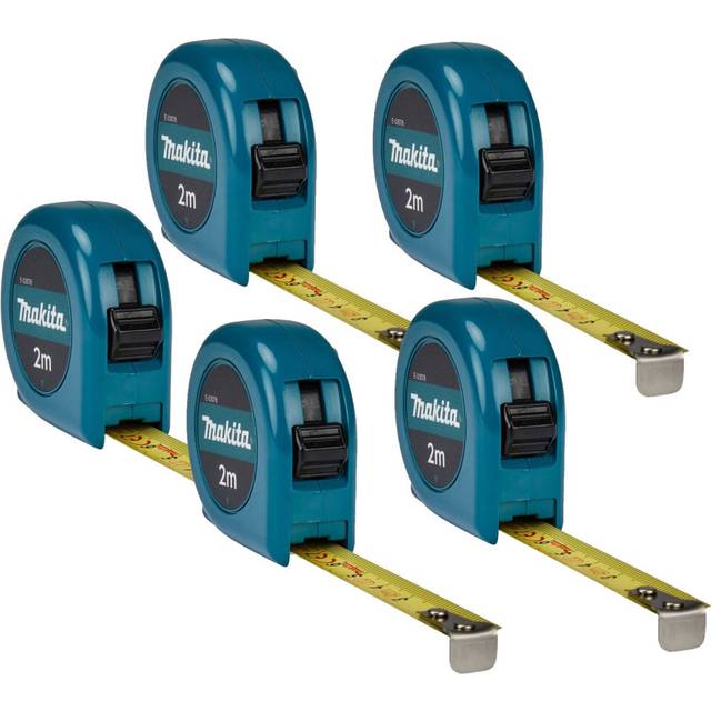 Makita E-03078 2m Pocket Tape Measure 2 Metres Mini Measuring Tape 200cm X 5